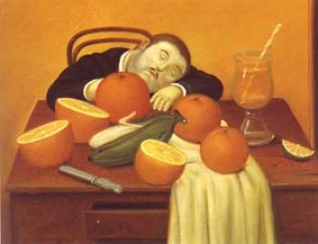 Fernando Botero : The Siesta